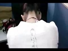 Sueco sexo sudor toma videos trios caseros reales una porción de semen en la cara!